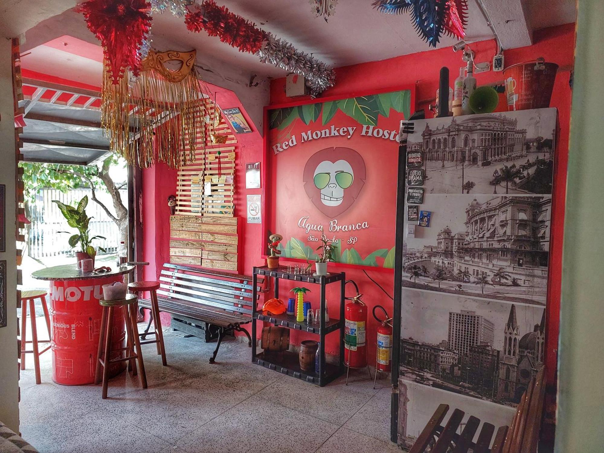 Red Monkey Hostel Barra Funda Sao Paulo Dış mekan fotoğraf